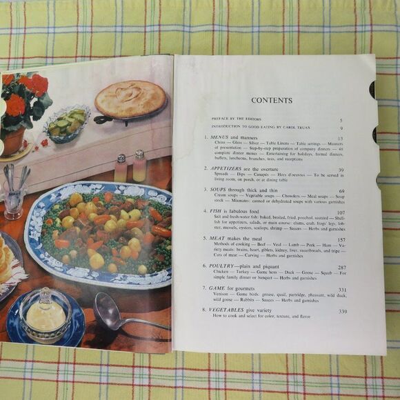 Ladies Home Journal Cookbook 1963 General Vtg Hardback Cook Book Carol Truax - Picture 4 of 10